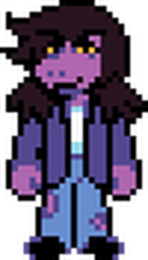 This is the Avatar Image for the Susie (Deltarune) AI Voice and Text to Speech Generator